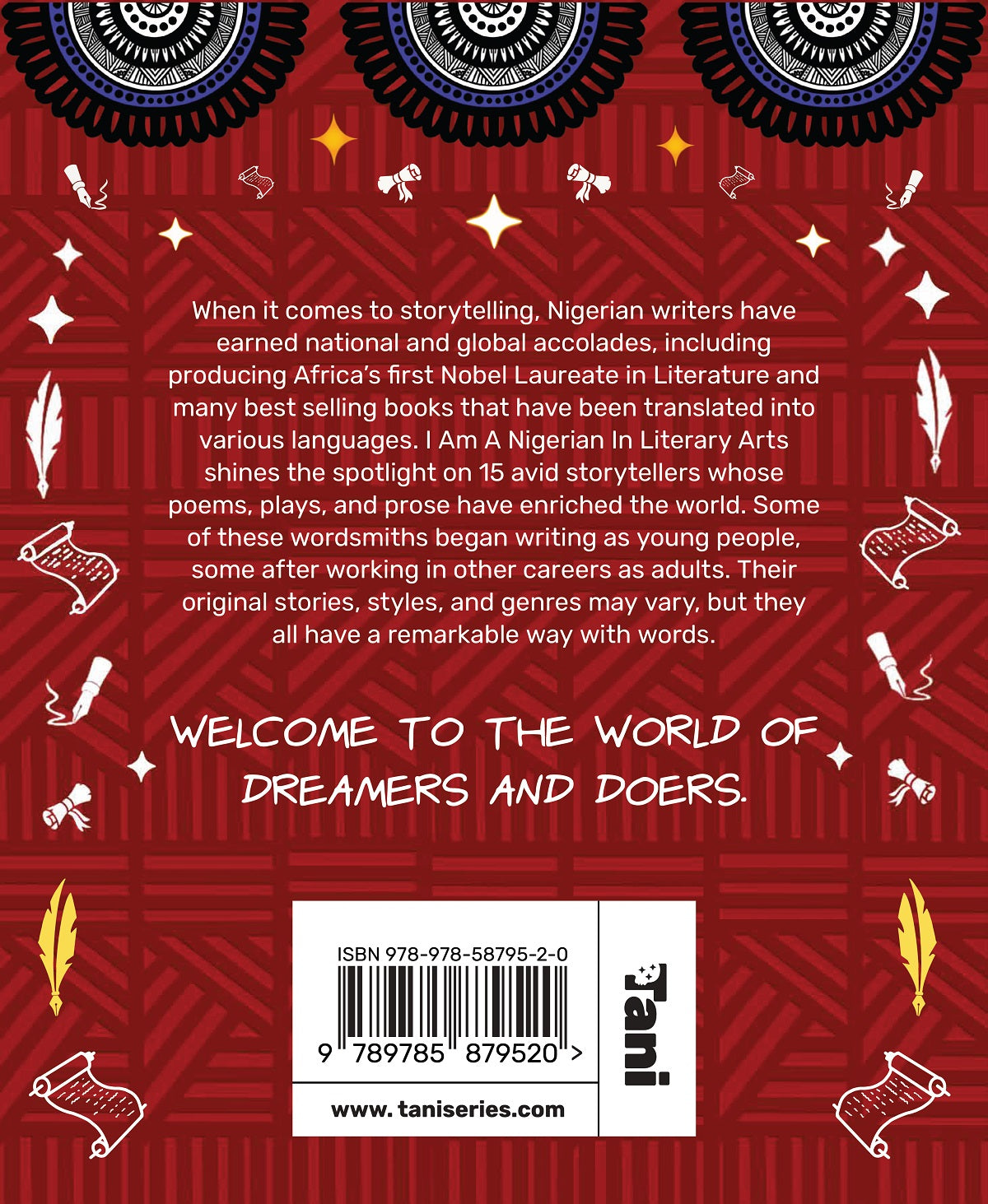 I Am A Nigerian In Literary Arts