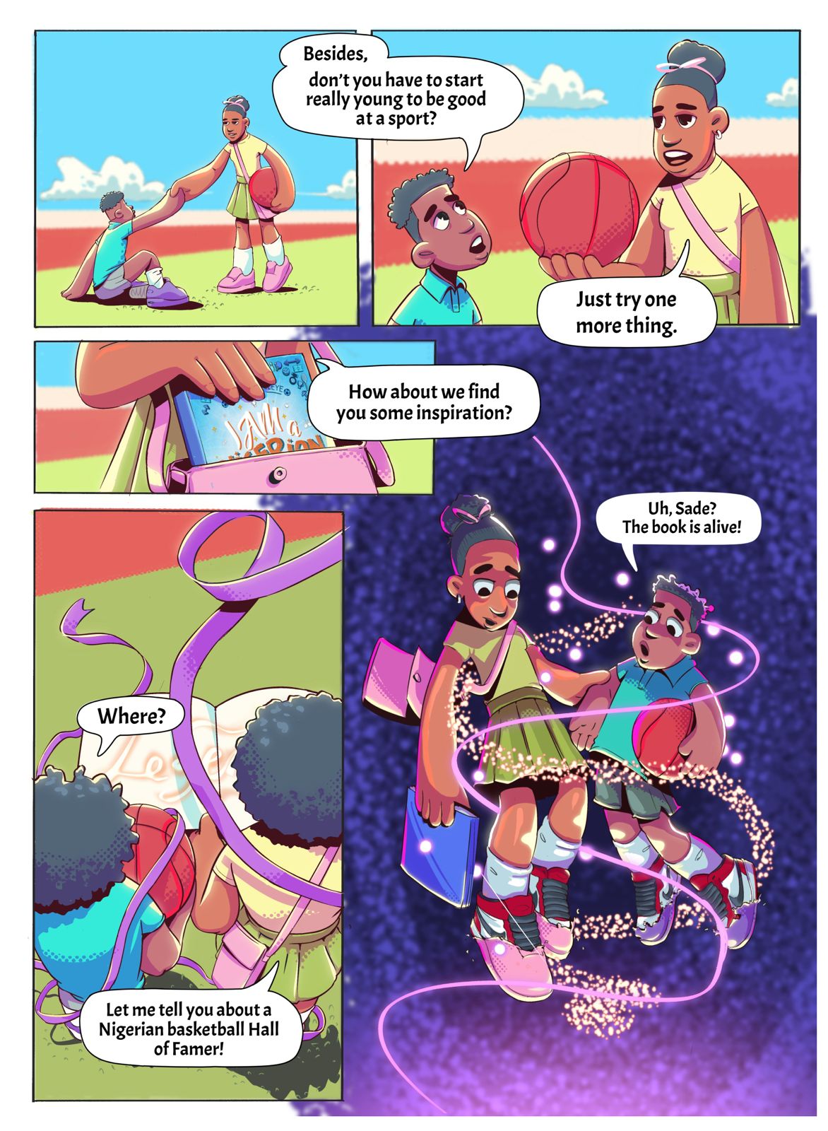 Chuka and the Basketball Legends